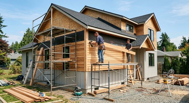Wood Siding Installation in Exeter, NH