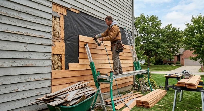 Wood Siding Replacement in Dover, NH