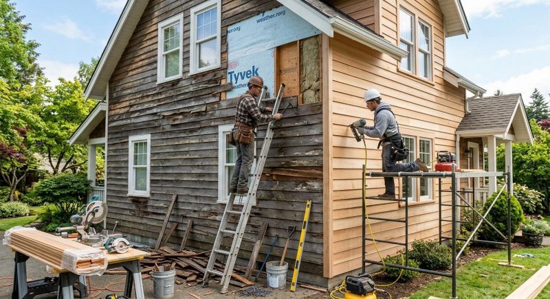 Wood Siding Replacement in Sandown, NH