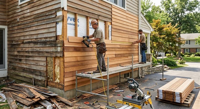 Wood Siding Service in Sanford, ME